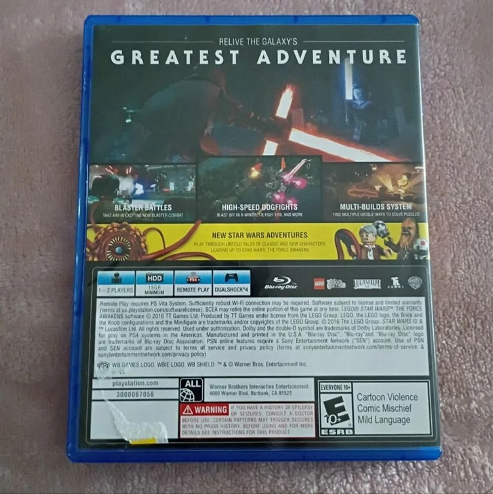 LEGO Star Wars: The‎ Force Awakens PS4 Game Pre-Owned